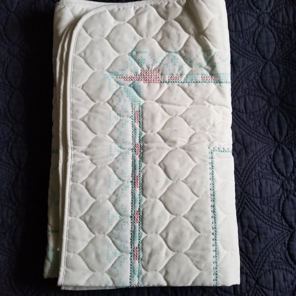 Cross Stitch Baby Dreamland Quilt Craft Kit Size 34”x 43", Made in USA - Picture 6 of 9